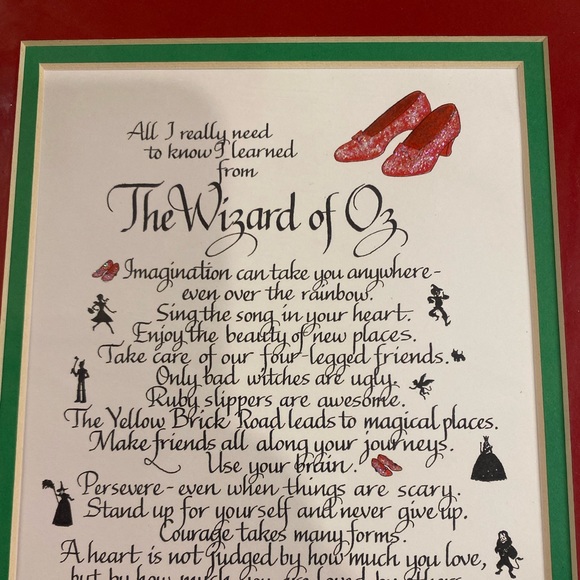 All I Really Need to Know I Learned from the Wizard of Oz  Art by Linda Harris - Picture 3 of 15